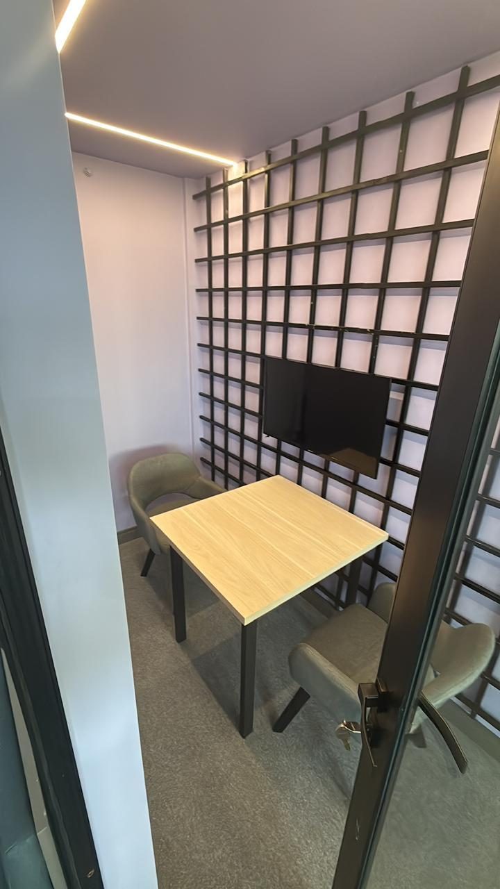 Sala de atendimento para 2 pessoas